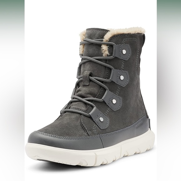 Sorel Shoes - Sorel Women's Explorer II Joan Faux Fur Boot — Waterproof Suede Boots